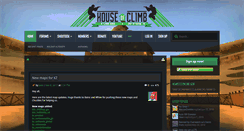 Desktop Screenshot of houseofclimb.com